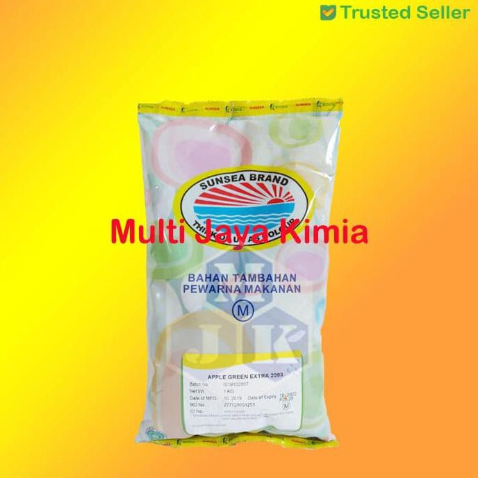 

Pewarna Makanan Apple Green Extra 2093 1Kg Ex Lokal Roha