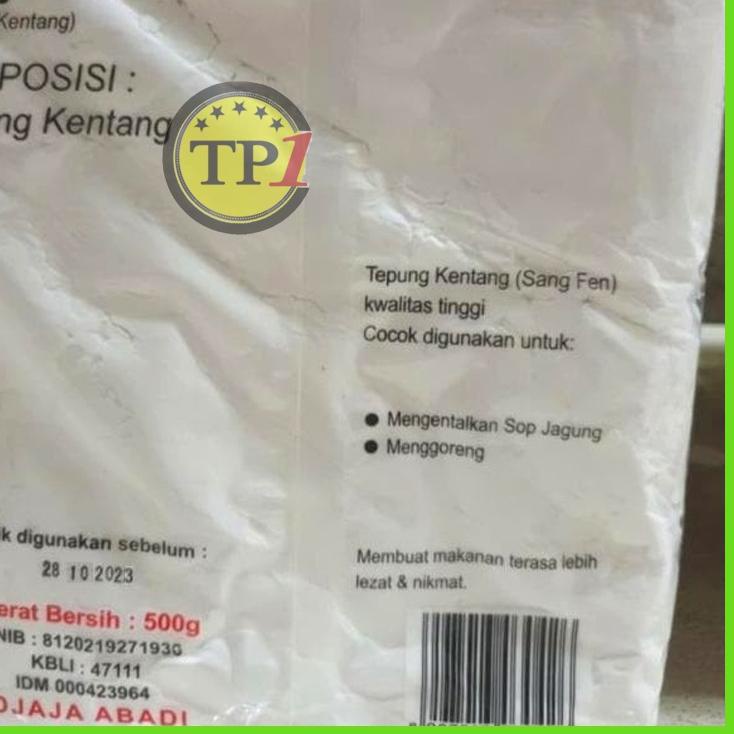 

Baru - Tepung Kentang Potato Starch Lentera Naga Sang Fen Sangfen 500g