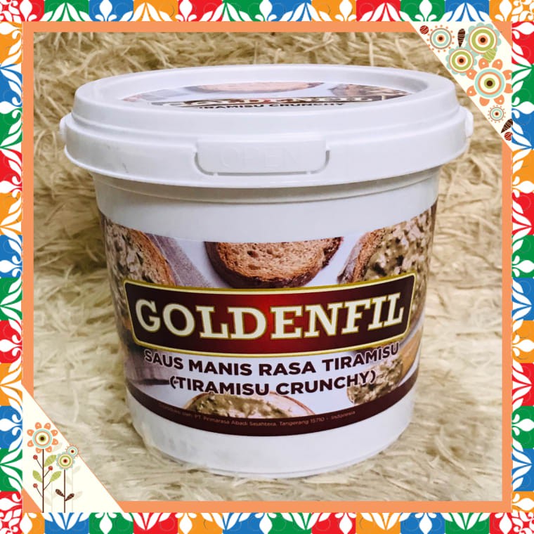 

Hot Promo! Goldenfil Tiramisu Crunchy - Saus Tiramisu 1 kg Baru!