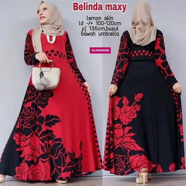 Belinda maxy/gamis ori solo