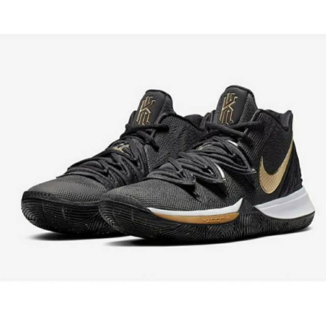 nike kyrie 5 black gold