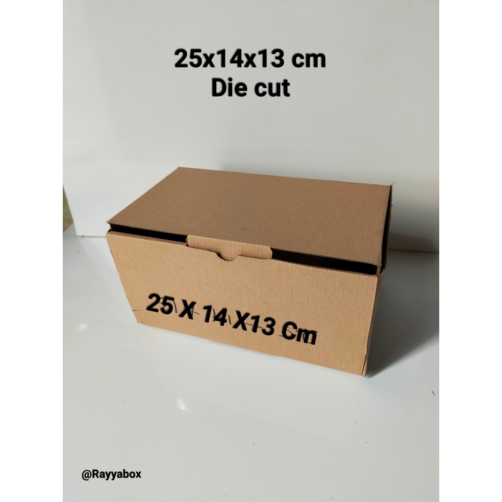 

Kardus box uk 25x14x13 cm Box die cut/boxpacking/boxpizza#boxaksesories