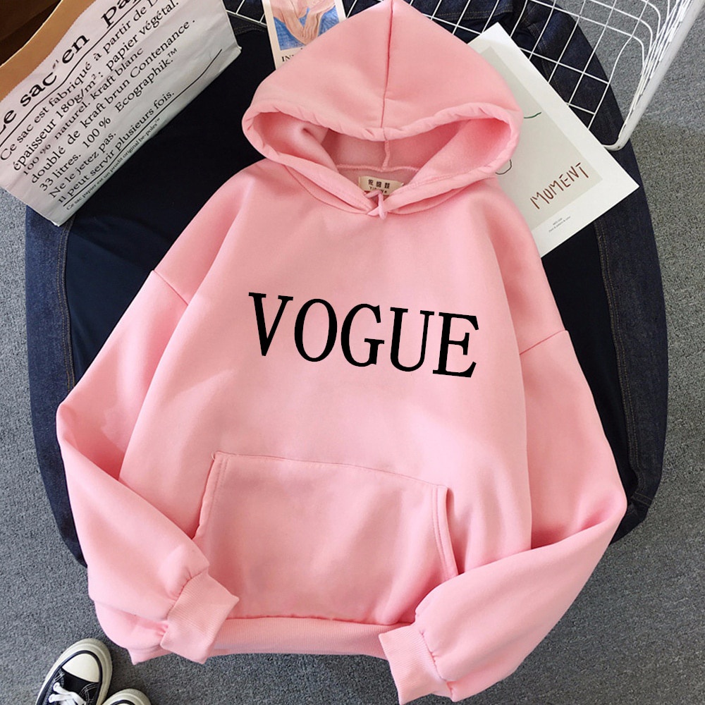 Jaket Hoodie Hodie VOGUE jumbo bigsize pria wanita ukuran m l xl xxl xxxl xxxxl xxxxxl