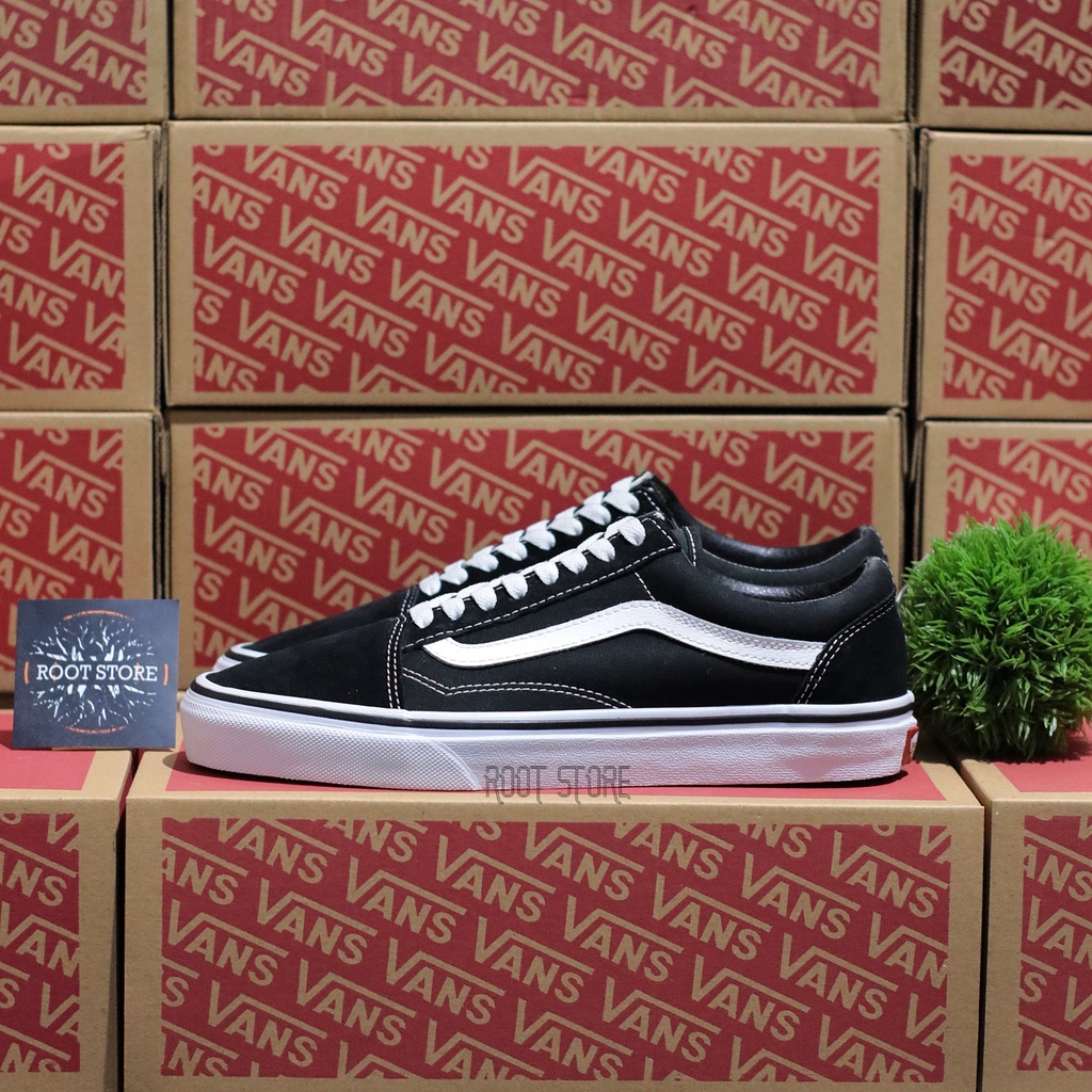 VANS OLD SKOOL ALL BLACK / VANS OLDSKOOL FULL BLACK