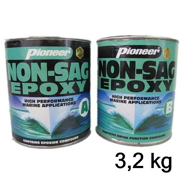 Pioneer Lem Epoxy Non Sag 3200gr / Dempul dan Lem Serbaguna