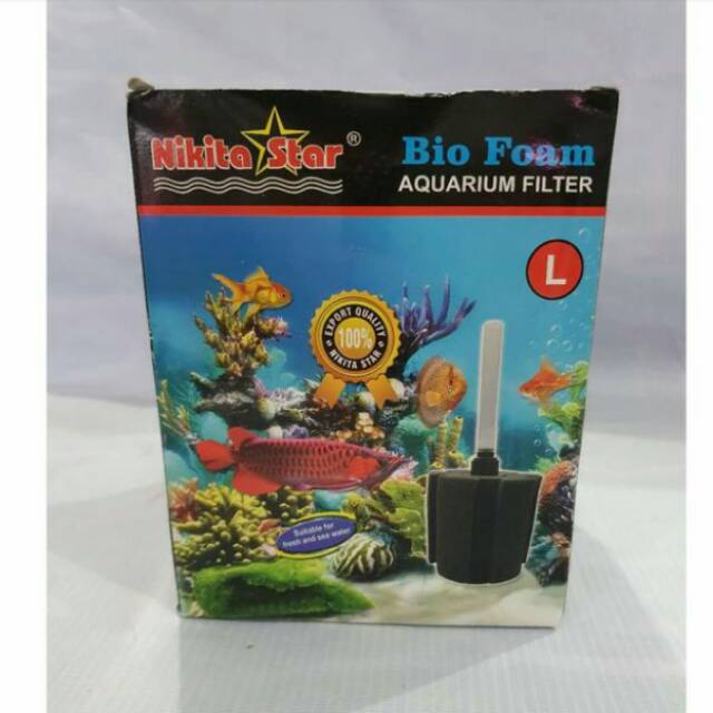 Bio foam filter Nikita aquarium ukuran L