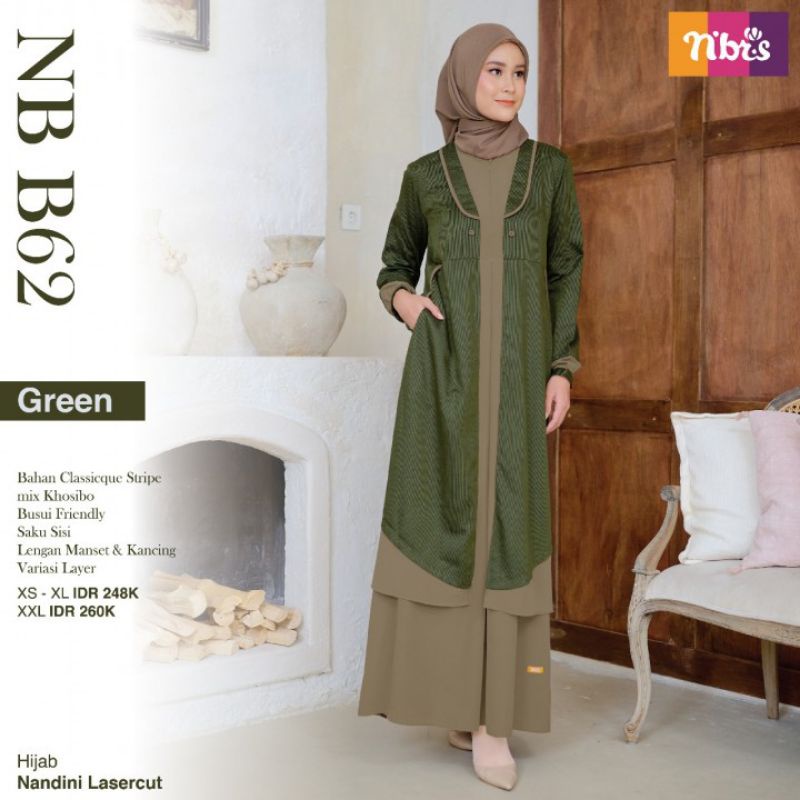 GAMIS NIBRA'S NB B62//GAMIS NIBRA'S TERBARU