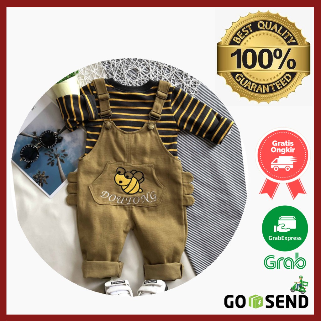 Setelan Celana Kodok Anak Laki laki/Cowok | Jumpsuit Panjang Anak Laki laki/Cowok Harga Murah