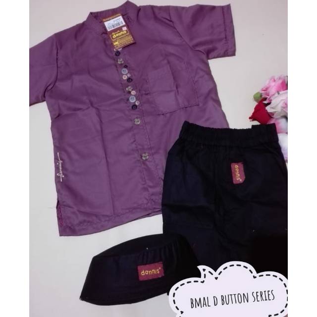 TAQWA D'BUTTON UNGU ANAK DANNIS