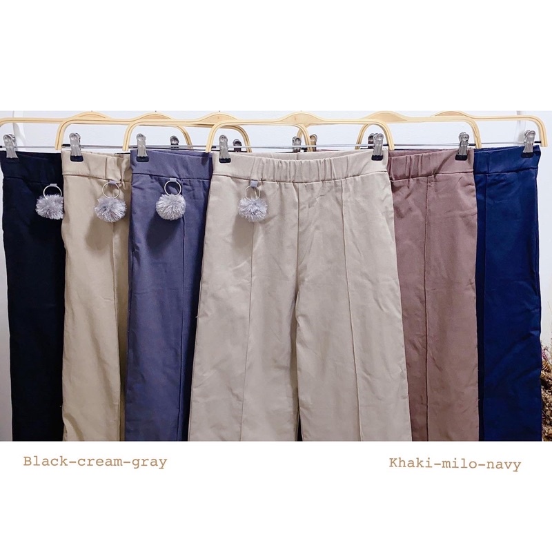 twill cullotes (6 warna)