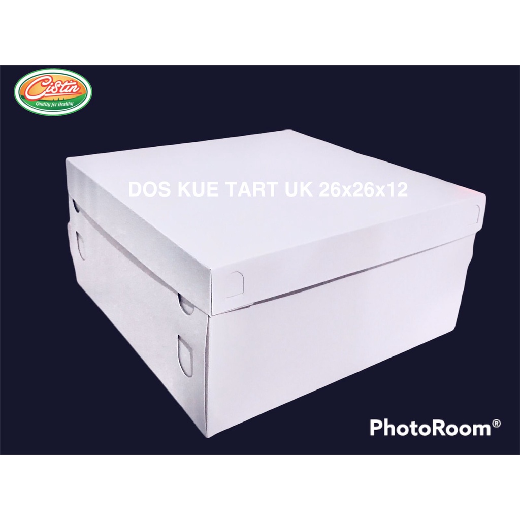 

DOS KUE TART UK 26X26X12 ISI 10 PCS