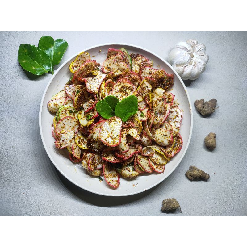 

PROMO Kerupuk Pedas Warna Daun Jeruk Cemilan Murah GRAND OPENING