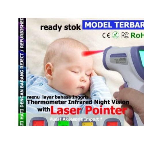 Thermometer Infrared Gun Termometer Tembak Thermo Termo Non Contact