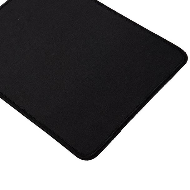 ✵ Deli Mouse Pad / Tatakan Mouse Polos 25 x 20 cm Warna Hitam Anti Slip Cocok untuk Kantor 33188 ♫