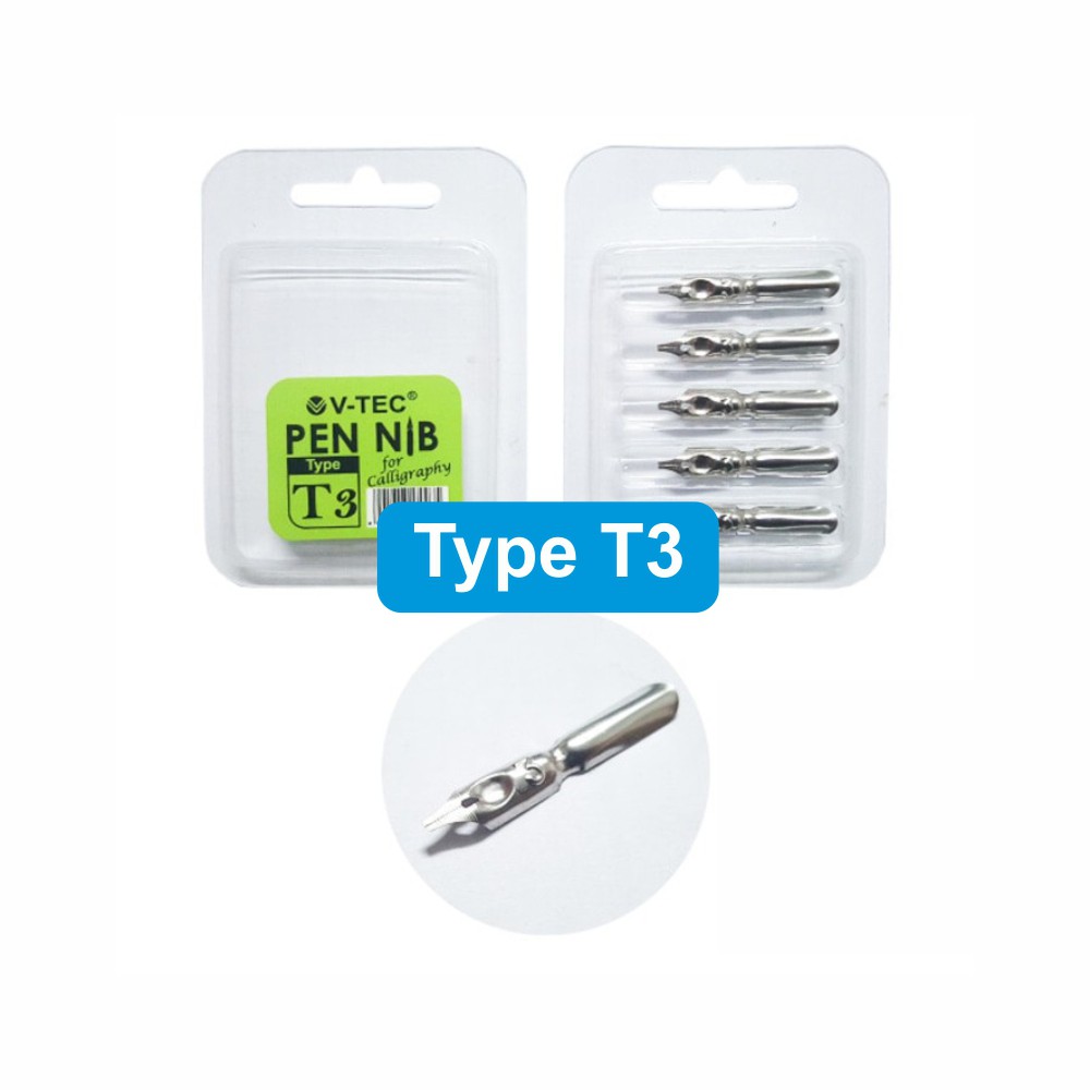 

V-TEC PEN NIB (ISI 5 PCS) TYPE T-3