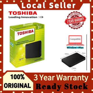 Toshiba Canvio Basic HD Hardisk Eksternal / HDD External USB 3.0 Portable Hard Disk External Hard Drive