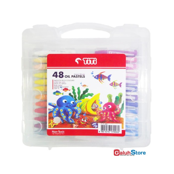 

Cuci Gudang Titi Crayon Oil Pastel 48 Warna Gilaa!!!