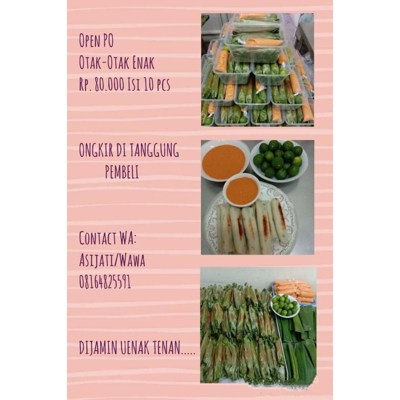 

Otak Otak Ikan Tenggiri