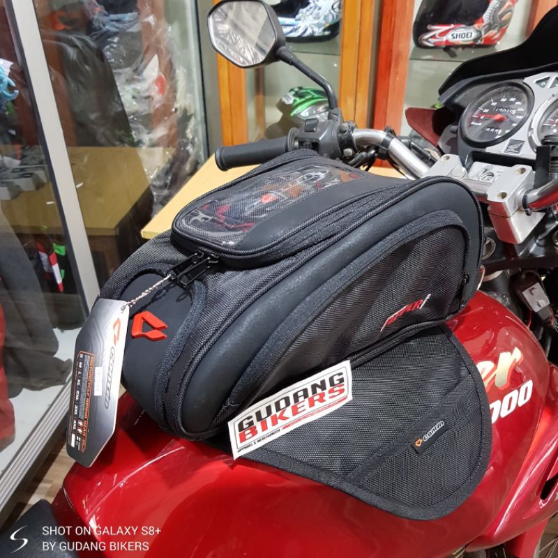 Tankbag contin flipper tas tangki motor bikers