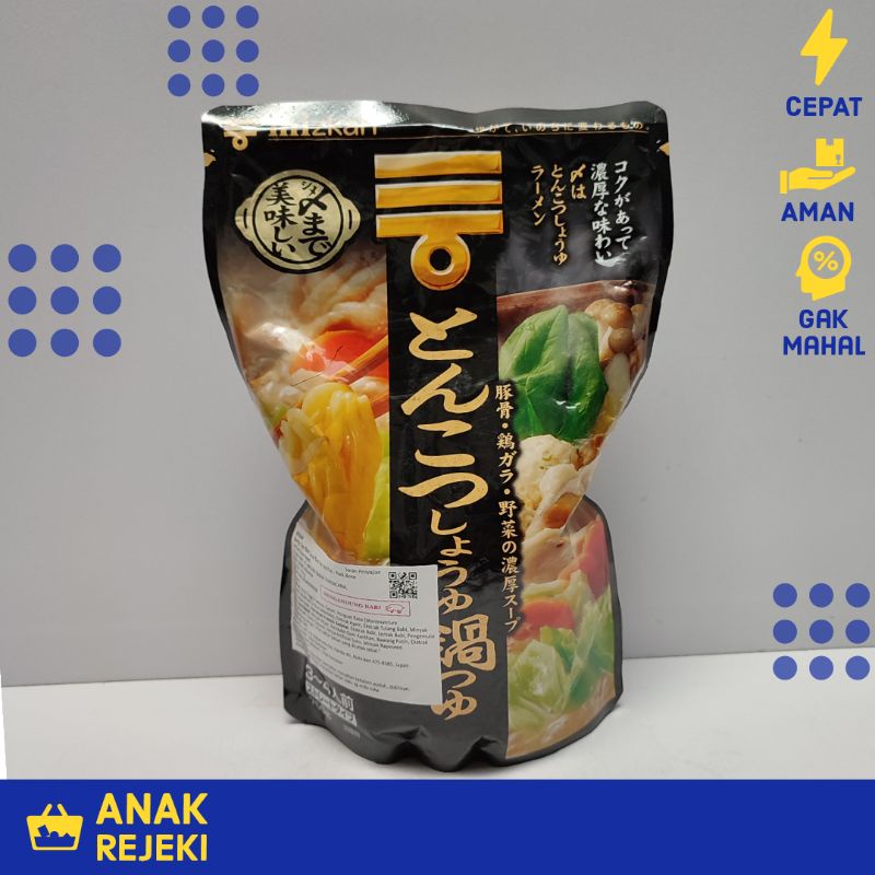 

Mizkan Pork Bone & Soy Sauce Nabe 750gr - Kuah Bumbu Hotpot Shabu Soup