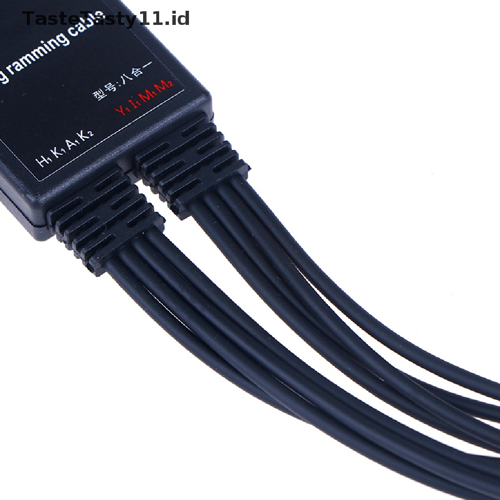 Kabel programming usb 8 in 1 Untuk radio walkie talkie Mobil