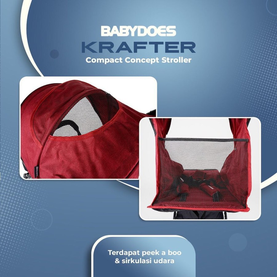 stroller babydoes krafter Ch KL 2214 Sn kereta dorong bayi