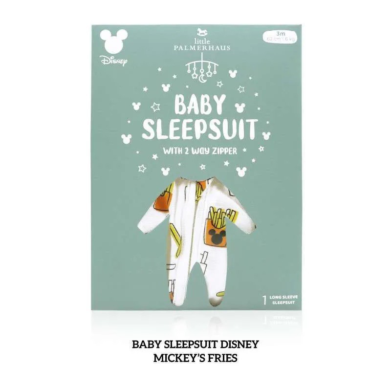 Little Palmerhaus Baby Sleepsuit Disney Baju Tidur Anak - Mickey / Minnie