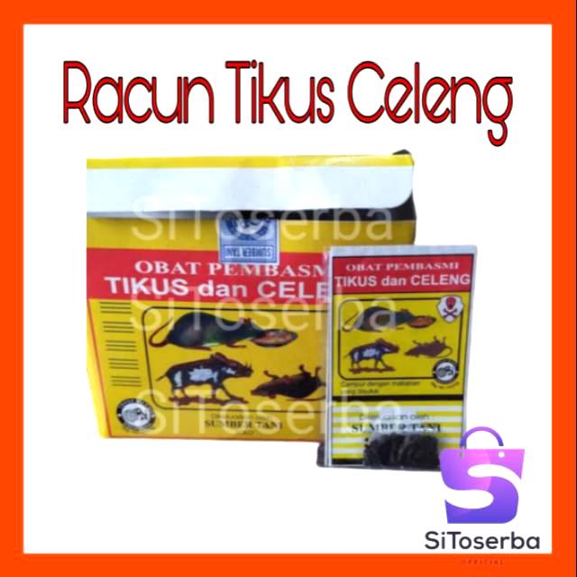 (ORIGINAL) RACUN TIKUS DAN CELENG SUMBER TANI -TACUN SAWAH - RACUN TIKUS SUPER KERAS - RACUN MAOWANG