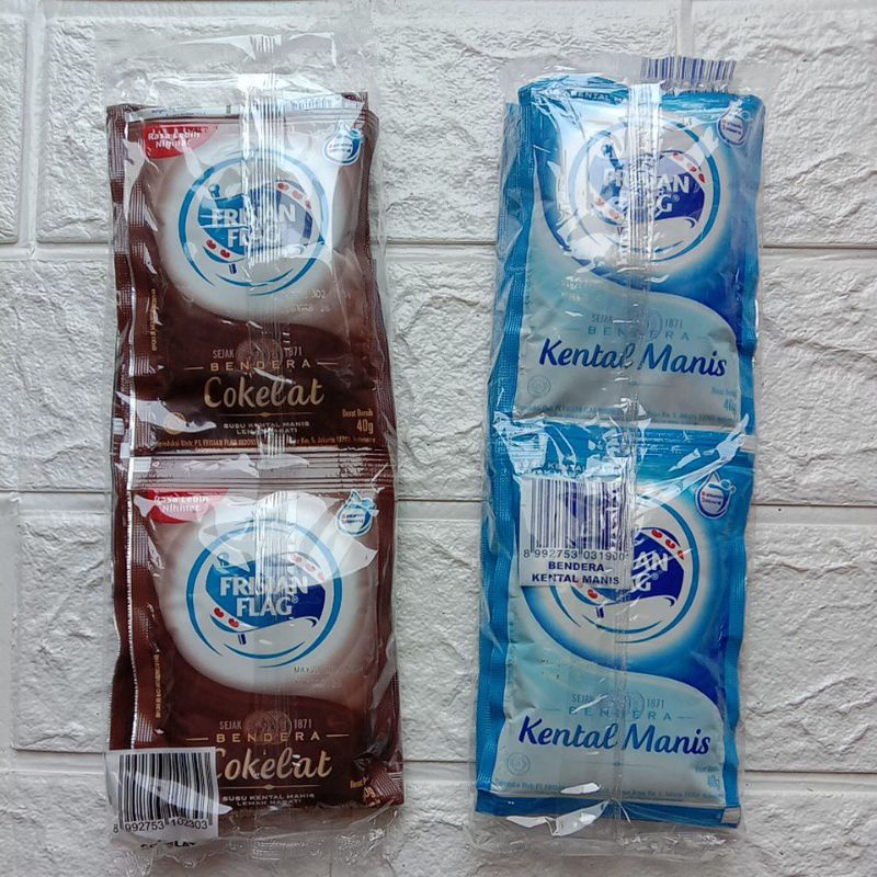 

[12 sachet] susu bendera sachet 40g