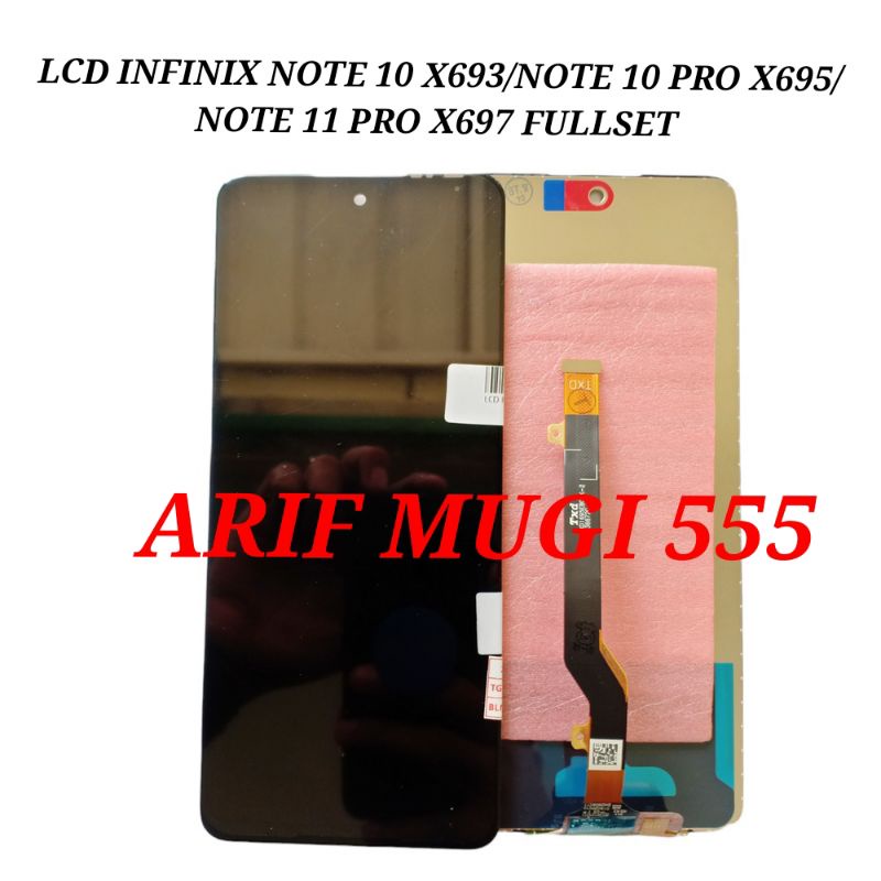 Lcd Touchscreen Infinix Note 10 X693/Note 10 Pro X695/Note 11 Pro X697 Fullset