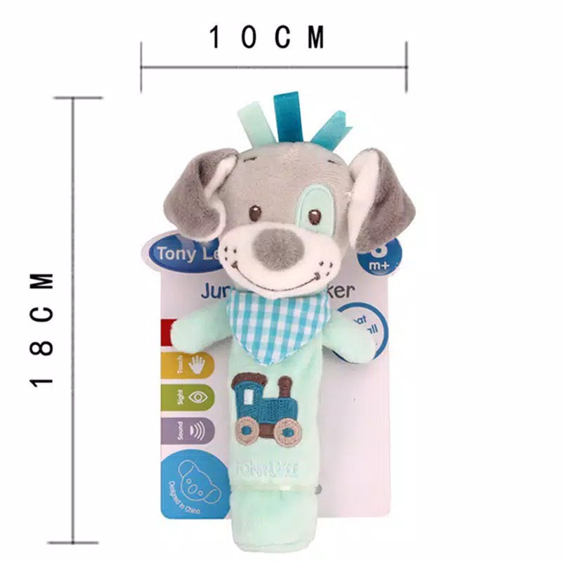 SALE Boneka Rattle stick karakter / Rattles Mainan Bayi bunyi