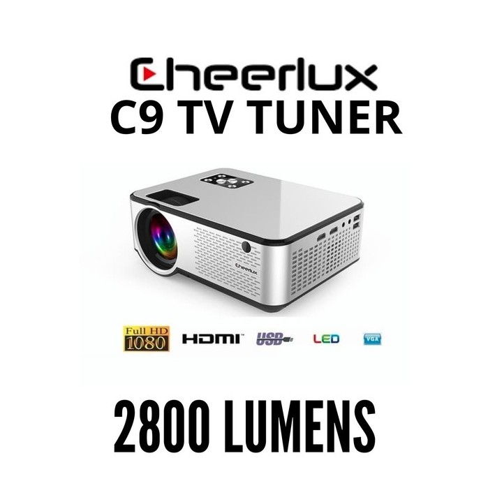 CHEERLUX INDONESIA | PROYEKTOR CHEERLUX C9 TV TUNNER | PROYEKTOR C9 TV TUNER | C9 TV Tuner Cheerlux