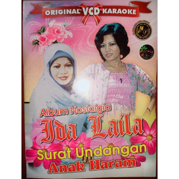 VCD ORIGINAL ALBUM NOSTALGIA IDA LAILA OM AWARA "SURAT UNDANGAN" Prod.MP Production