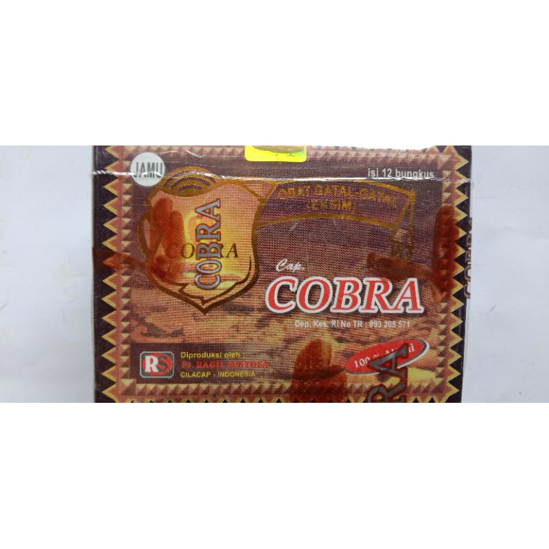 Obat Gatal-gatal (Eksim) "COBRA"