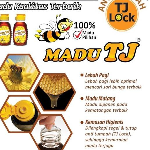 

[Trend] BPOM - Madu TJ Murni 500 gr & Madu TJ Extra 500 gr / Madu Tresnojoyo / SYE MART ☫