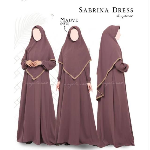 Sabrina Dress Atelier Angelina "defect' Mauve