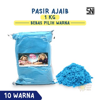 Image of Mainan Anak Pasir Ajaib 1 KG Sand Refill Edukasi Kreatif Motorik