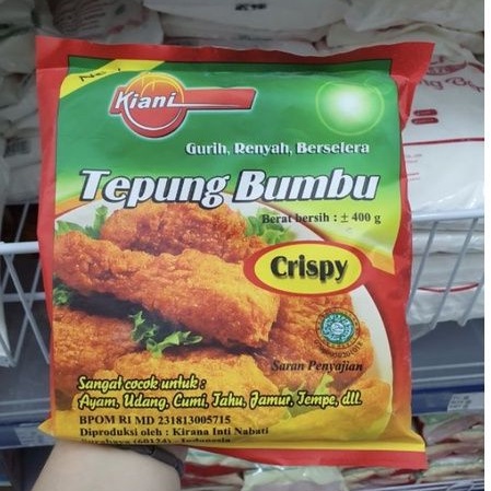 

tepung bumbu crispy Kiani 400gr