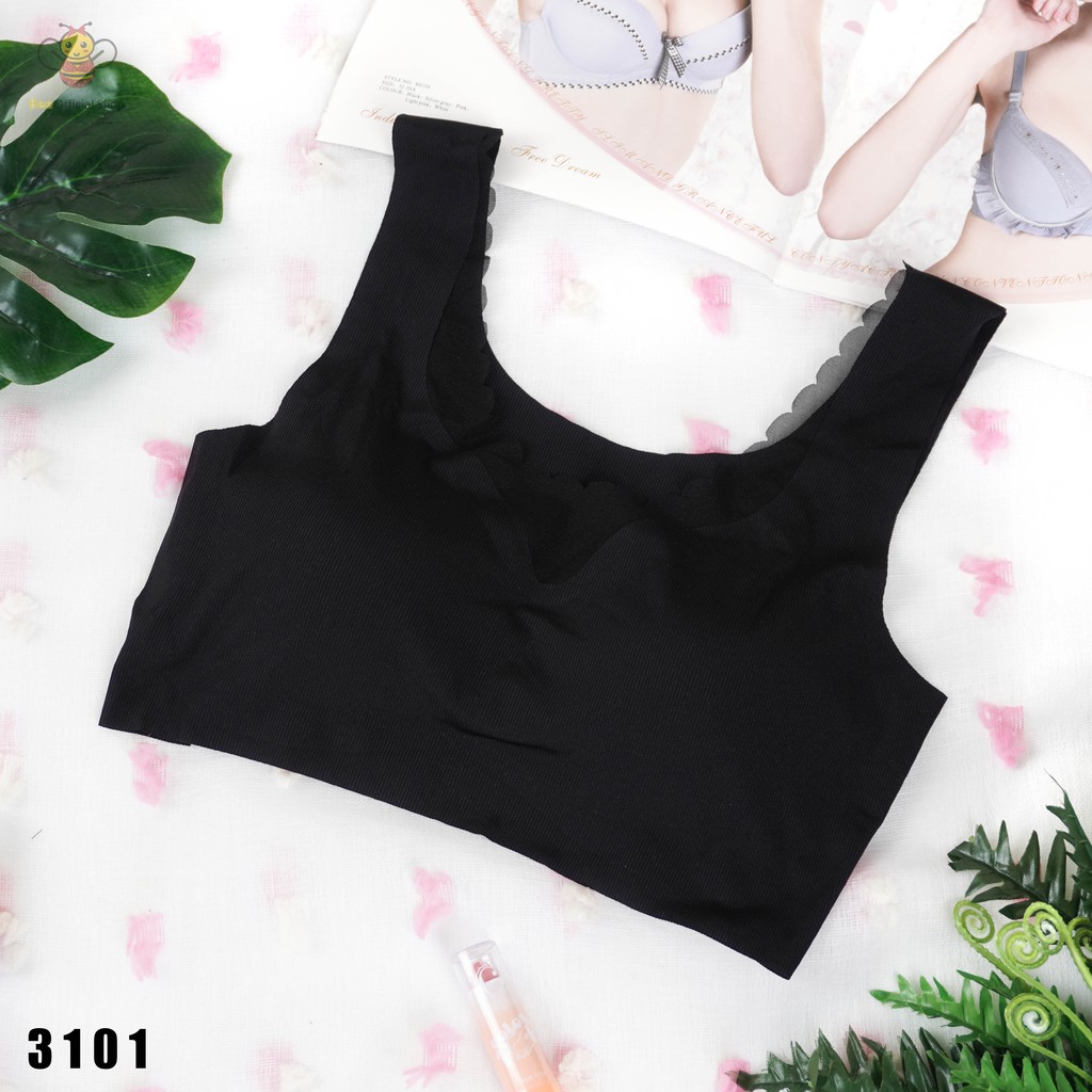 BEE - Sport Yoga Wanita / Bh Wanita Tanpa Jahitan | Bra Dalam Kualitas Import Zero Feel TM 3101