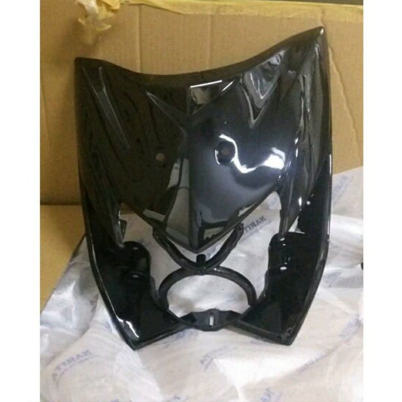 Dasi Panel Tameng Kover Cover Body Lamu Depan Blade 110 Lama Old Hitam 2008 2009 2010