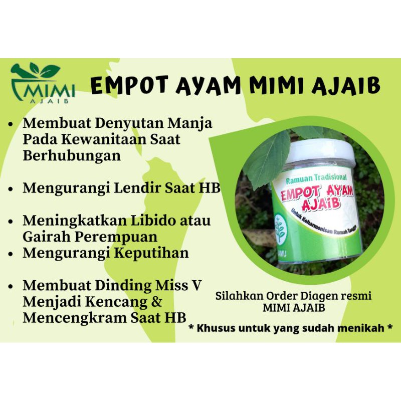 

EMPOT AYAM / BIANG AMPUH 100% BIKIN MISS V MENCENGKRAM & MENGGIGIT