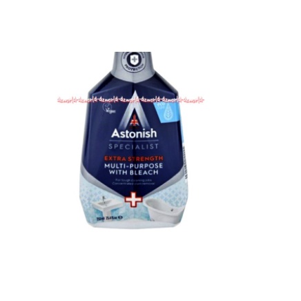 Astonish Multi Purpose With Bleach Cairan Pembersih Keramik 750ml Pembersih Kerak Kamar Mandi Jamur Dengan Pemutih Astonish Bleaching