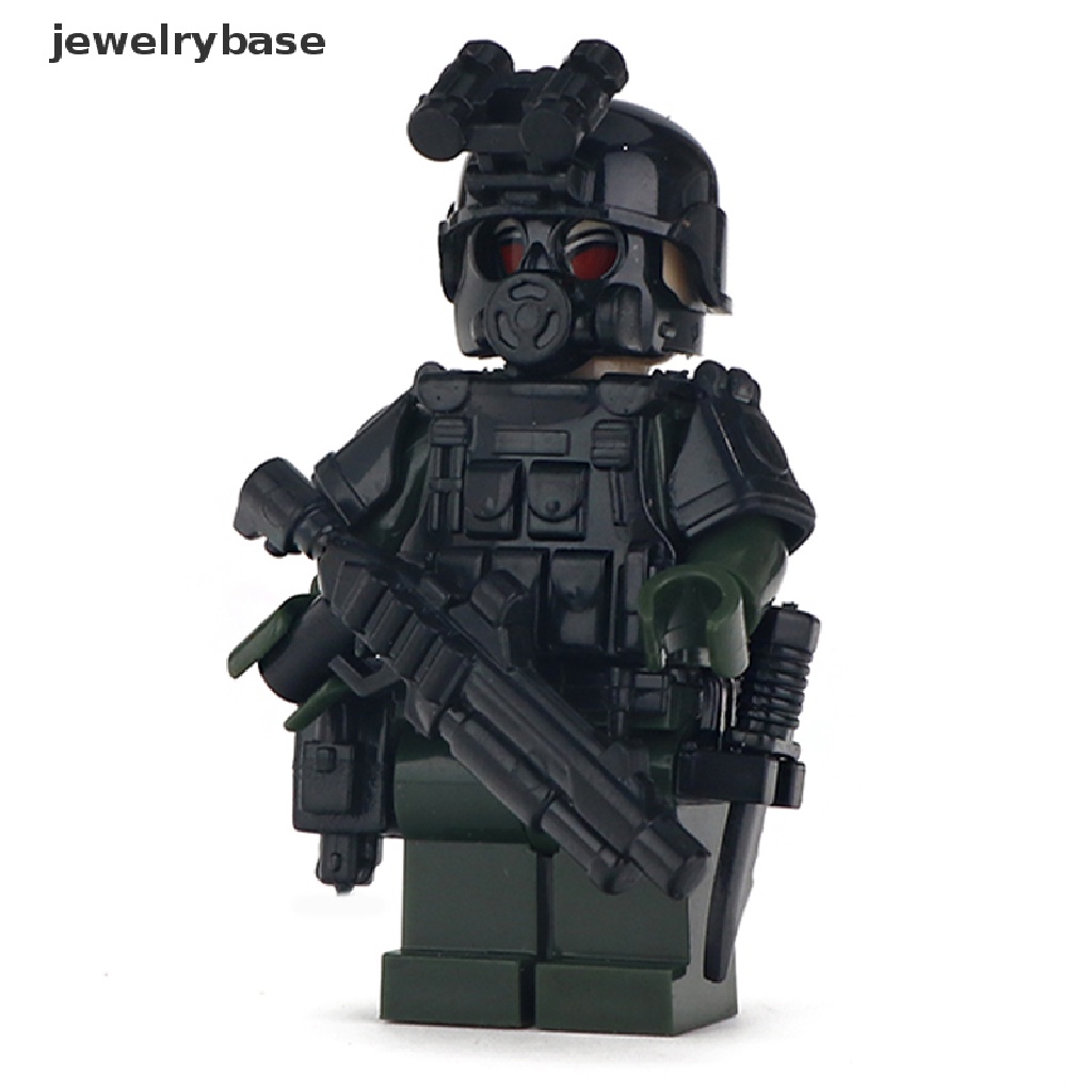 (jewelrybase) Mainan Miniatur Senjata Militer MOC SWAT City Mini Untuk Anak