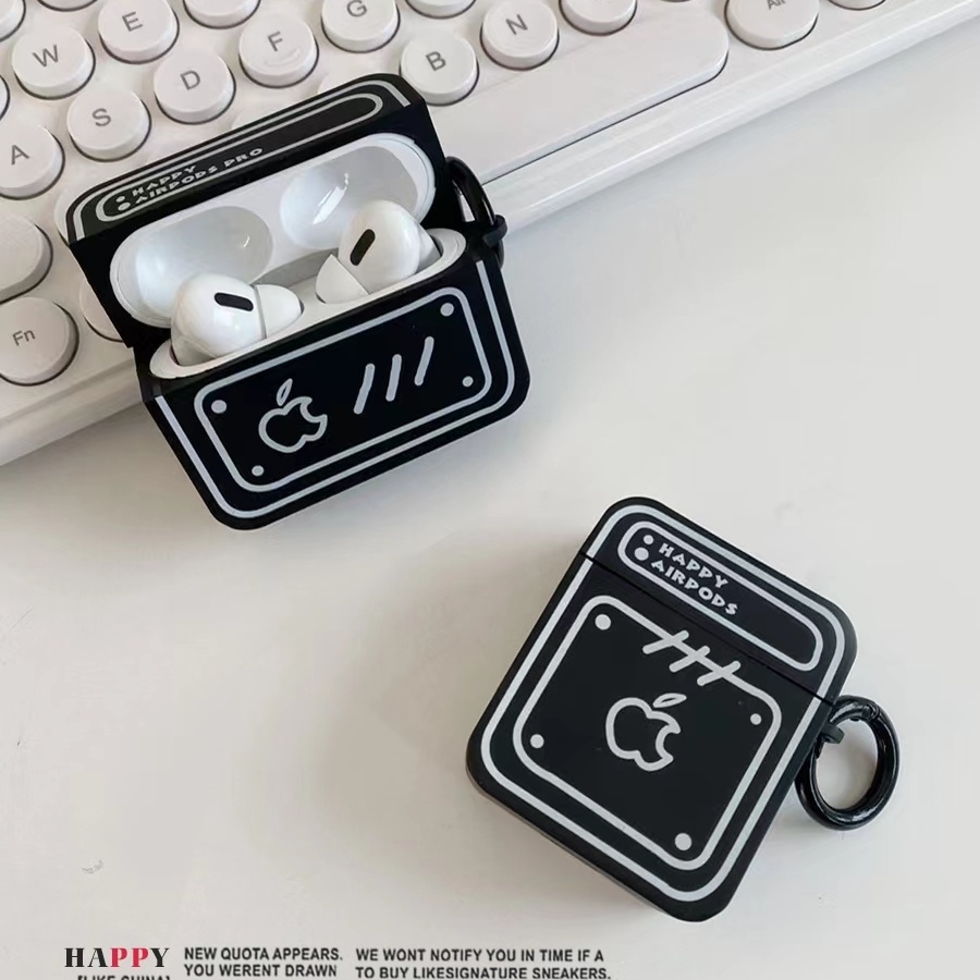 Case Pelindung Bahan Silikon Tahan Banting Untuk AirPods 1 2 Pro Gen 3