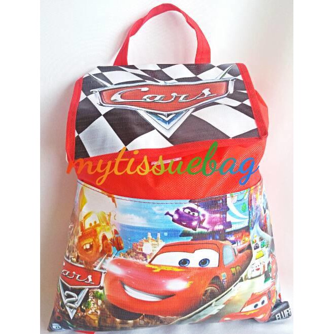 tas souvenir ulang tahun ransel car
