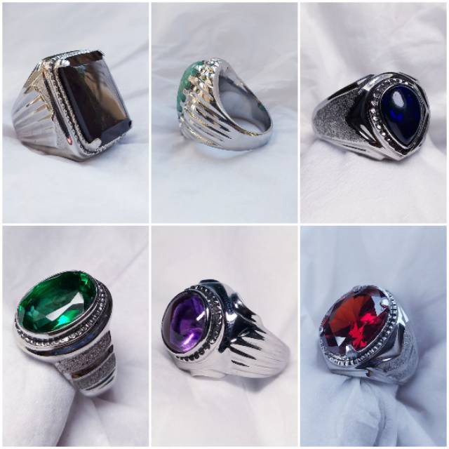 Custom Cincin Emban Ikat Batu Akik Dan Permata Handmade Tempa Tanpa Sambungan Kualitas Halusan Shopee Indonesia