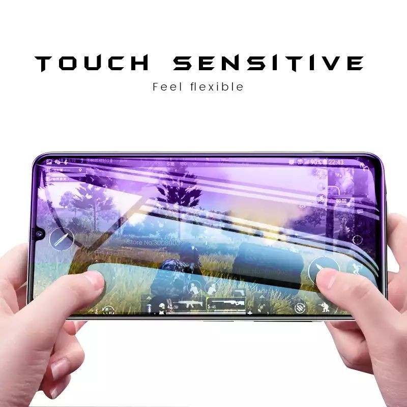 2IN1- TEMPERED GLASS ANTI BLUE LIGHT XIAOMI REDMI 9T - TG ANTIGORES RADIASI REDMI9 T FULL LAYAR