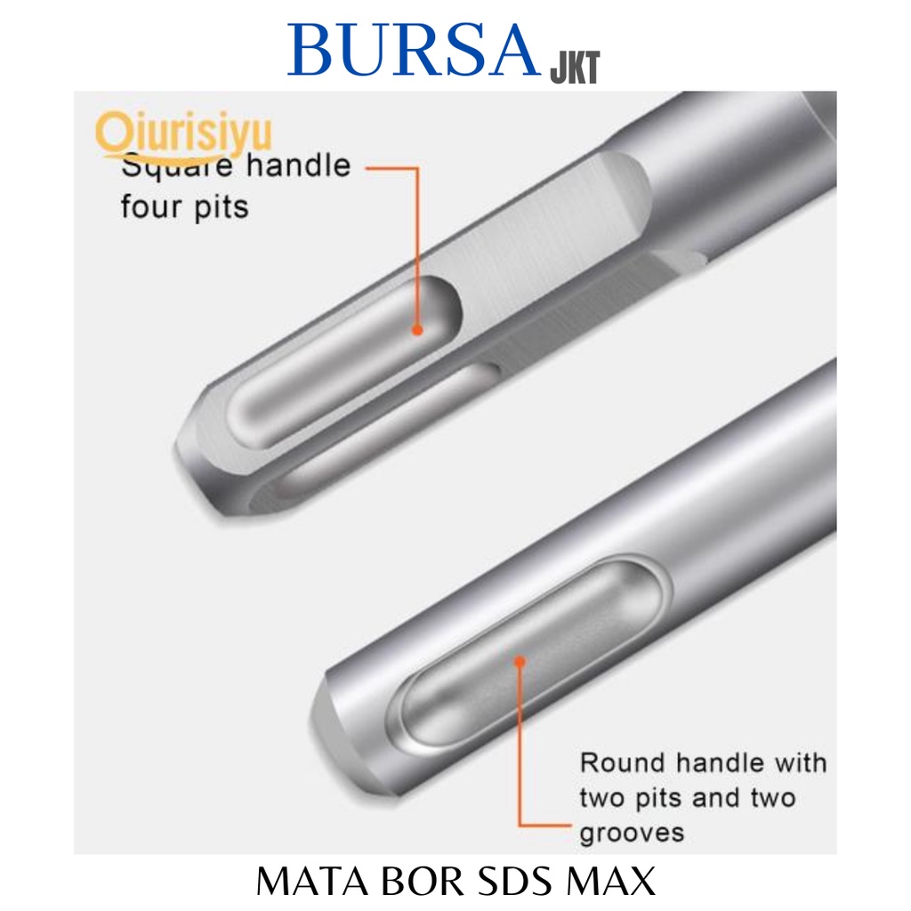 MATA BOR BOBOK PAHAT BETON SDS MAX 18 MM X 200 MM CONCRETE DRILL BIT