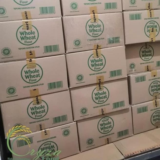 

BISA COD Tepung gandum utuh Whole Wheat Flour Bogasari NATURICH 5kg.