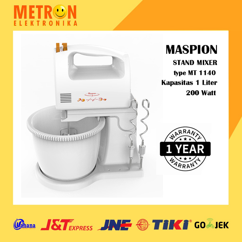 MASPION MT 1140 STAND MIXER / MT1140